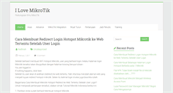 Desktop Screenshot of ilovemikrotik.com
