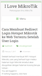 Mobile Screenshot of ilovemikrotik.com