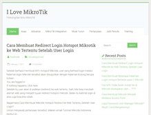 Tablet Screenshot of ilovemikrotik.com